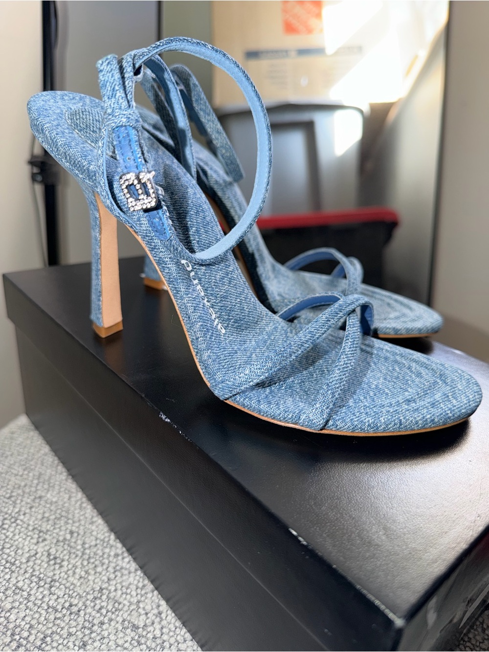 Alexander Wang Dahlia Denim Heel